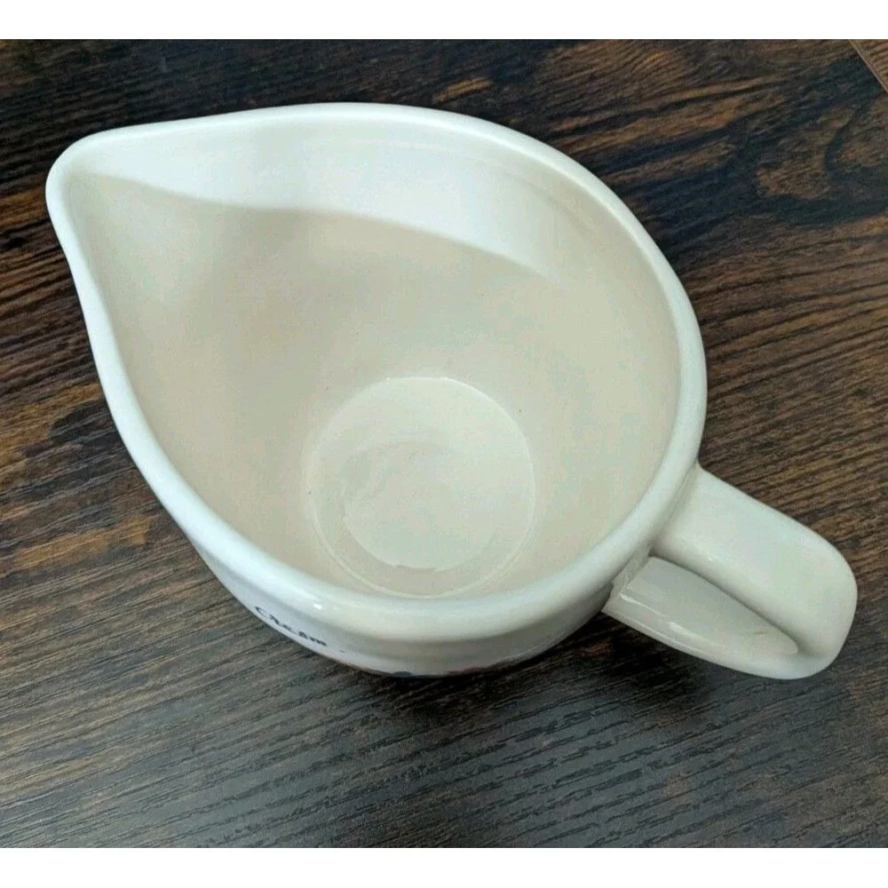 Ray Dunn Creamer Artisan Collection by Magenta Floral Spring Mother's Day Easter